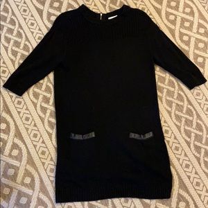 Milly Black Sweater Dress